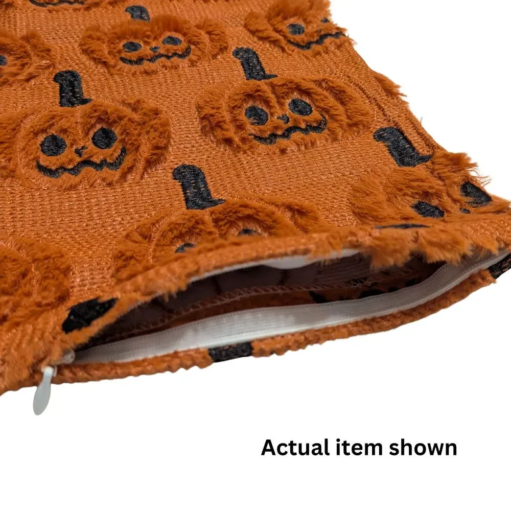 🎃 Burbell Halloween Pumpkin Pillow Covers 18x18 Set of 2 Spooky Decor